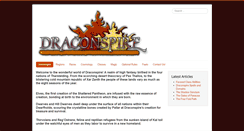 Desktop Screenshot of draconspire.com